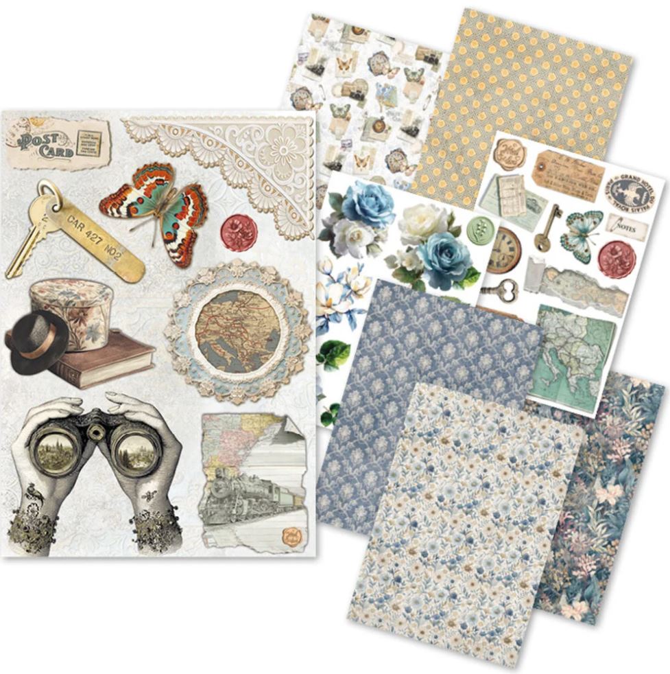 Ciao Bella Eastern Journey A5 Rice Paper Mixed (8pcs) (CBRS038) 